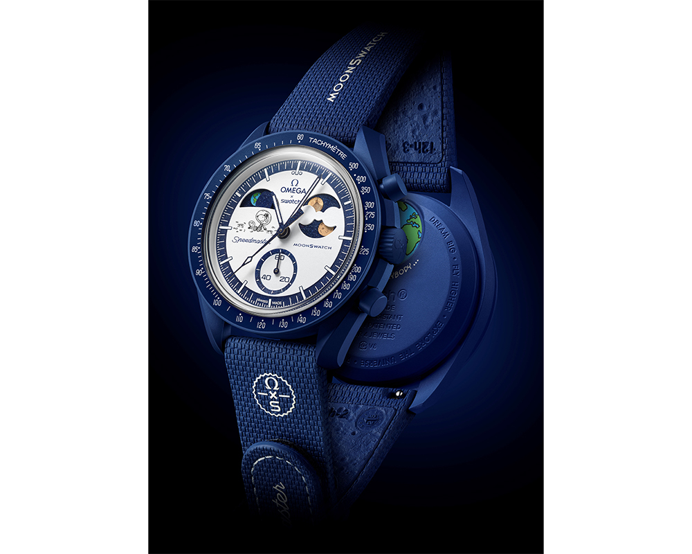 Bioceramic MoonSwatchコレクション新作『MISSION TO EARTHPHASE – MOONSHINE GOLD』 がSNOOPYと共に2025年8月9日（土）満月の日に登場！