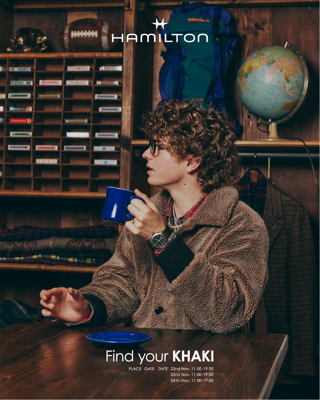 ハミルトンがGATEで11/22(土)-24（月・振休）だけの期間限定イベントを開催