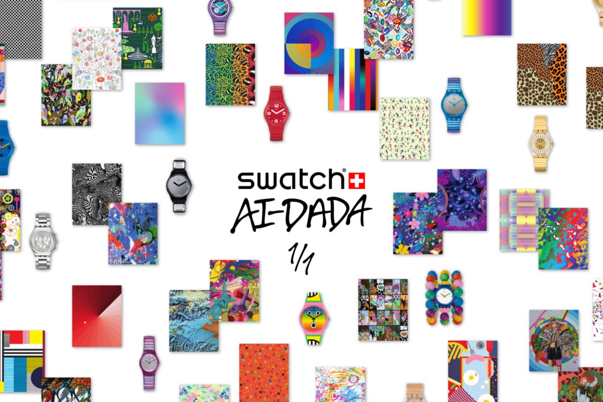 SWATCH はAI を通じて創造性を再構築：AI‑DADA の導入により、すべてのウォッチが唯一無二なものになる