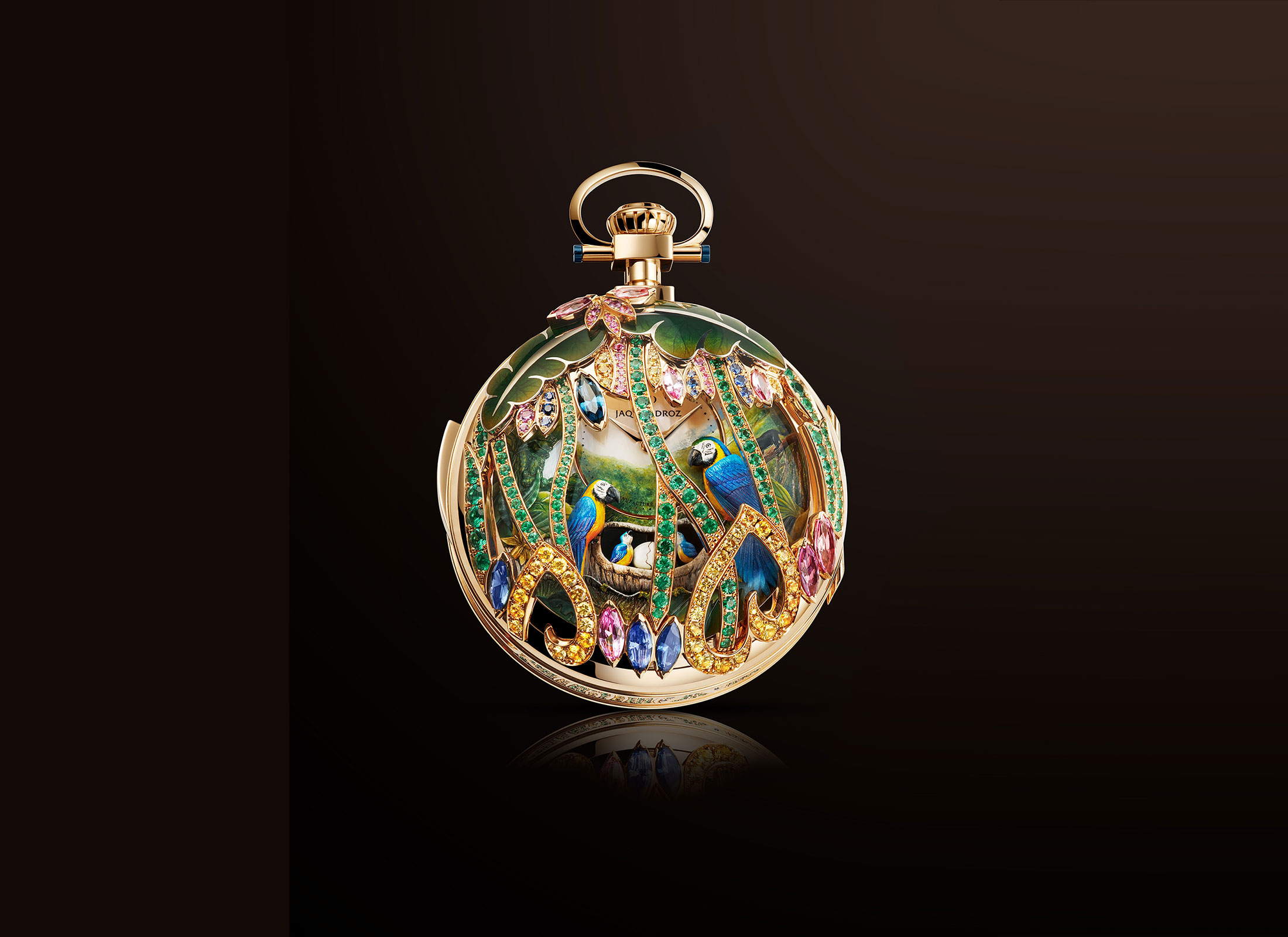 パロット・リピーター ポケットウォッチ オートマトン （Pocket Watch Automaton – Parrot Repeater）