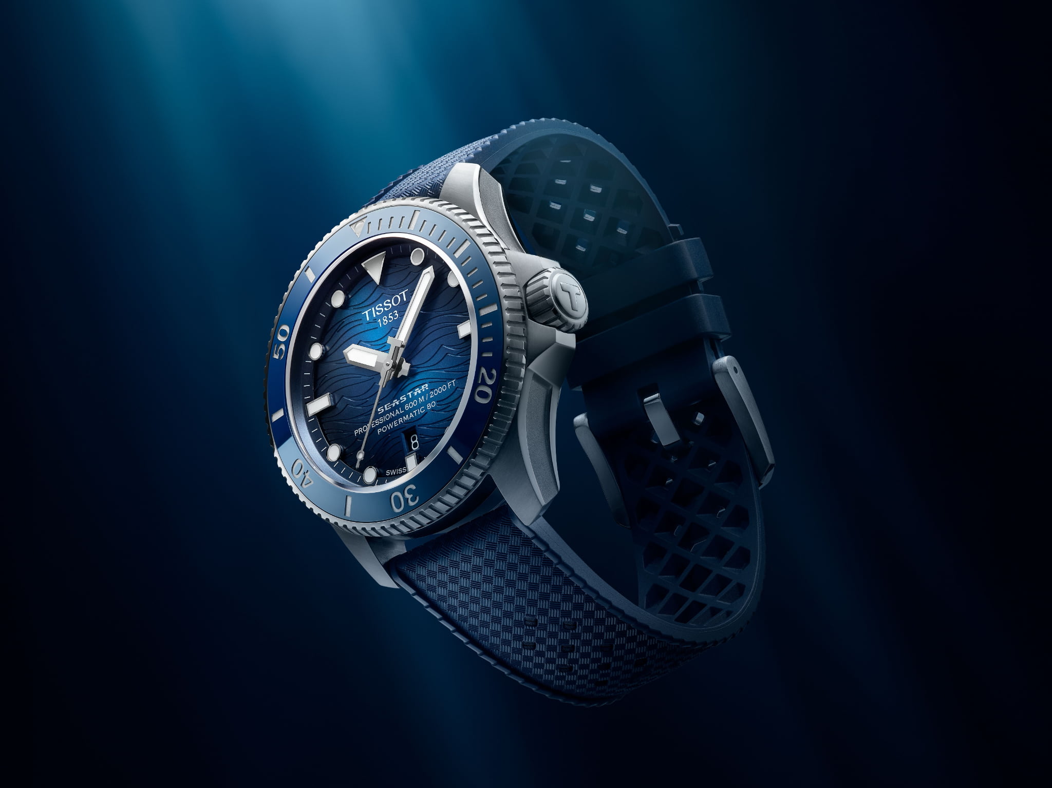 ティソ シースター 2000 プロフェッショナル 44mm ― パフォーマンスの新基準を打ち立てる5つの新作―
