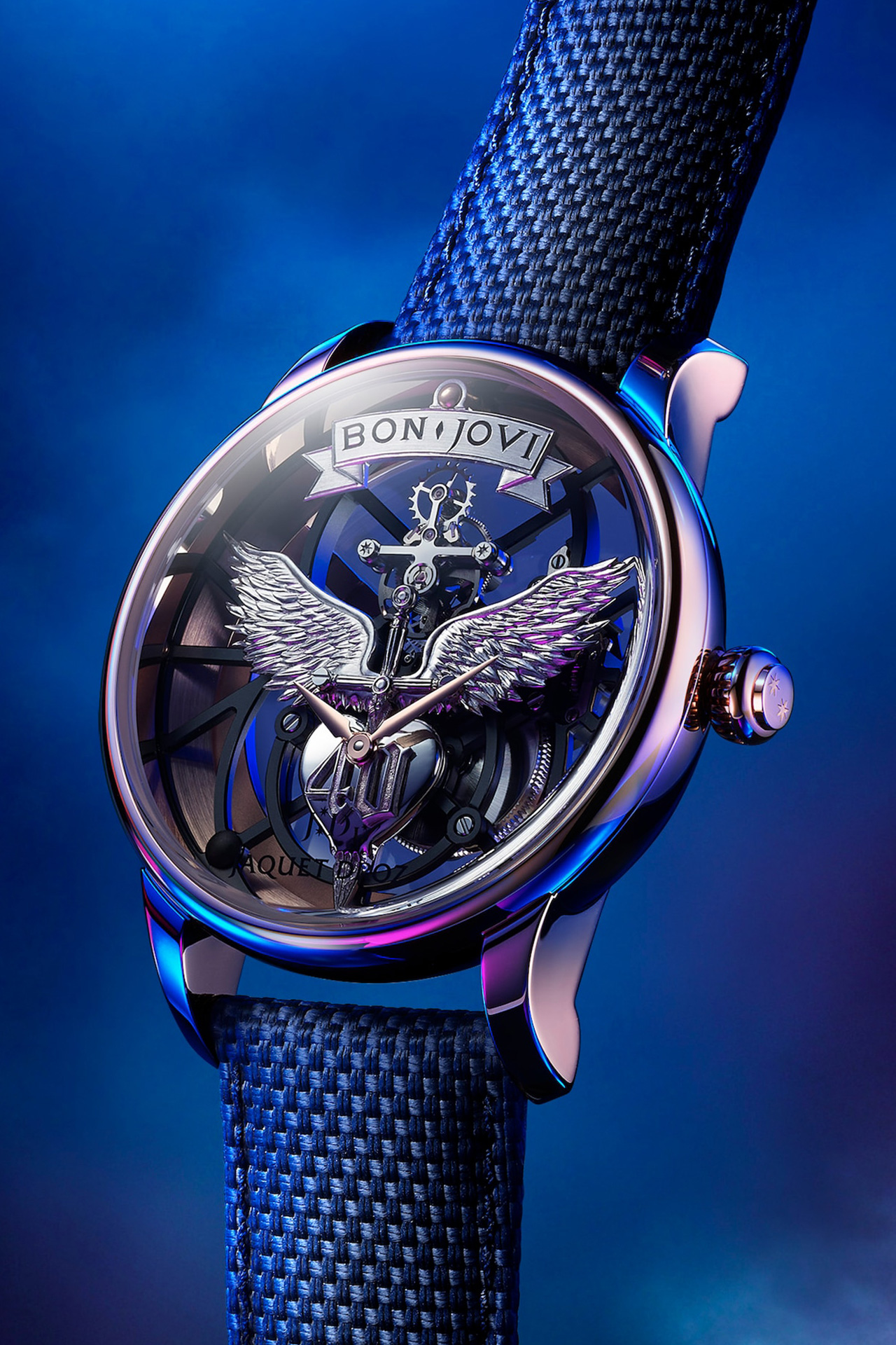 TOURBILLON SKELET RED GOLD BON JOVI