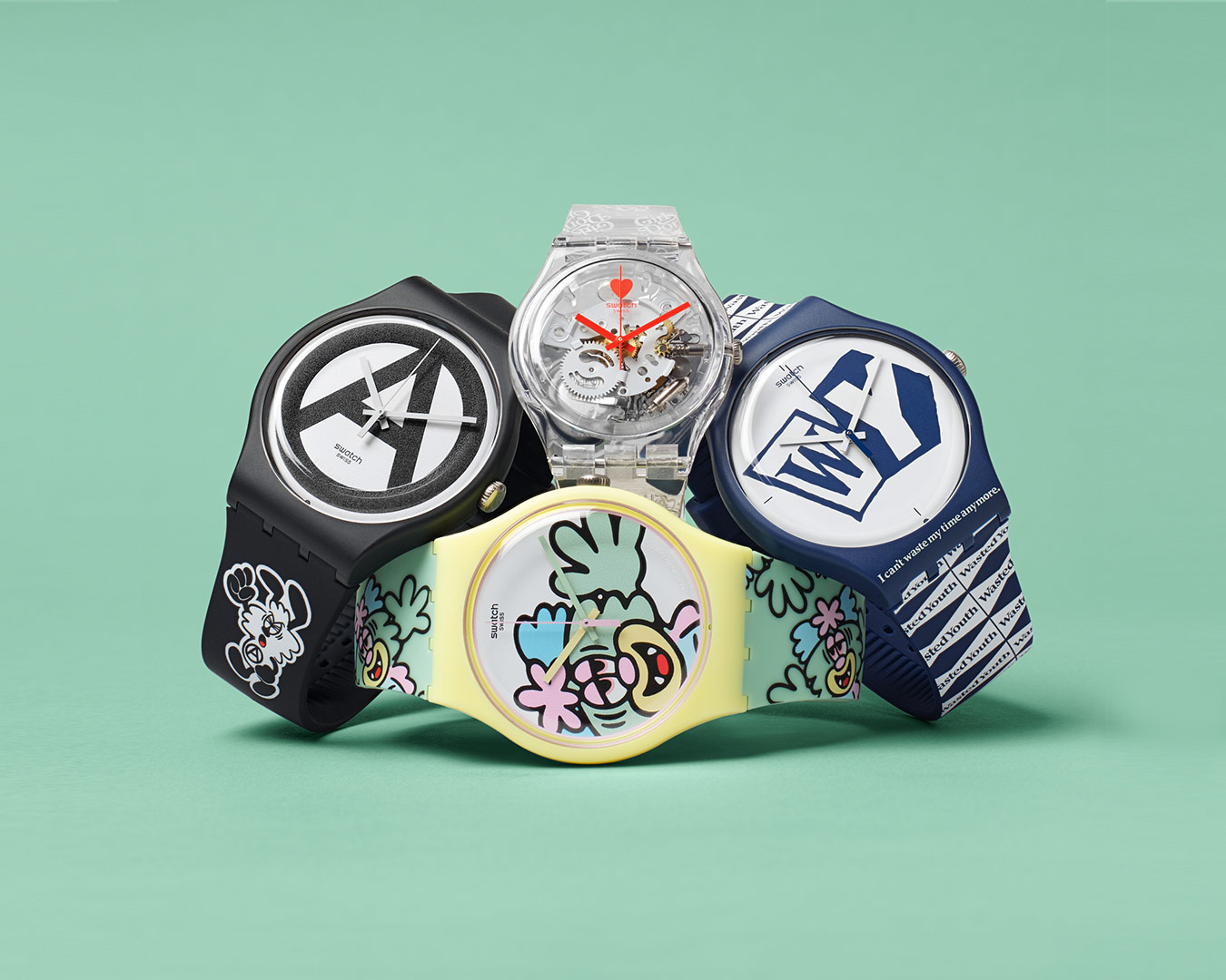 Swatch x VERDY コレクションが贈るポジティブなメッセージ